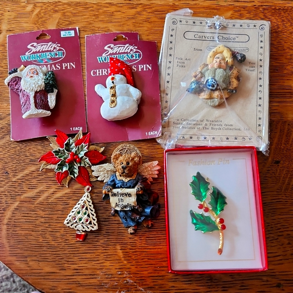Christmas pins
